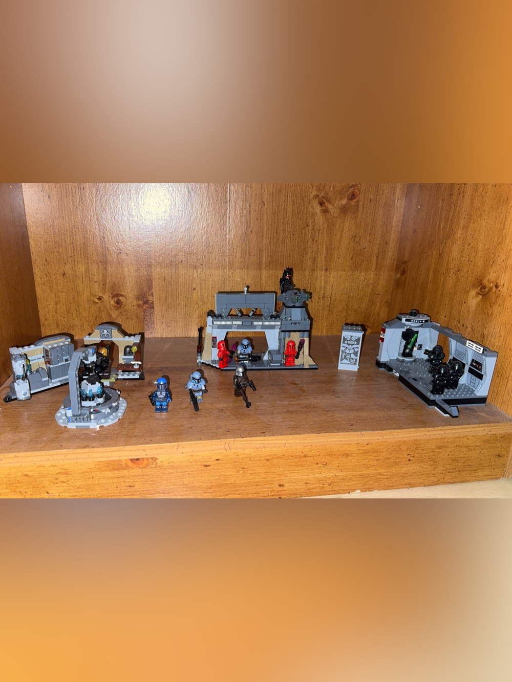 LEGO Star Wars Mandalorian Dark Trooper Attack Building Set With Figures
